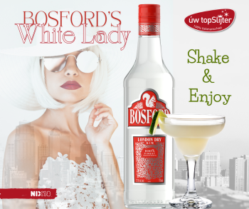 Bosford London Dry - Bosford's White Lady - uw topSlijter 